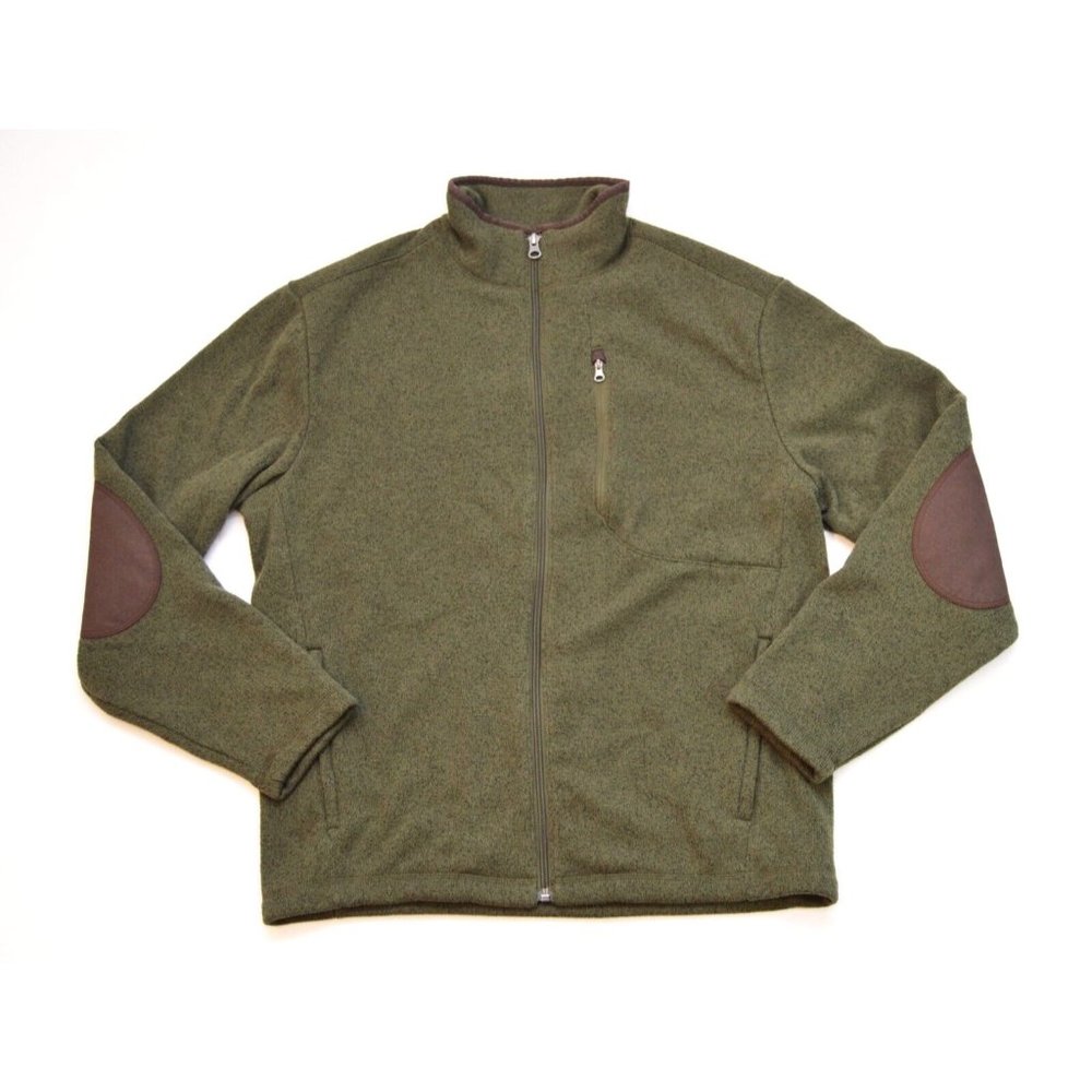 Mens Cremieux Classics Navy Soft Zip Up Jacket‎ Zipper Pockets Size M
